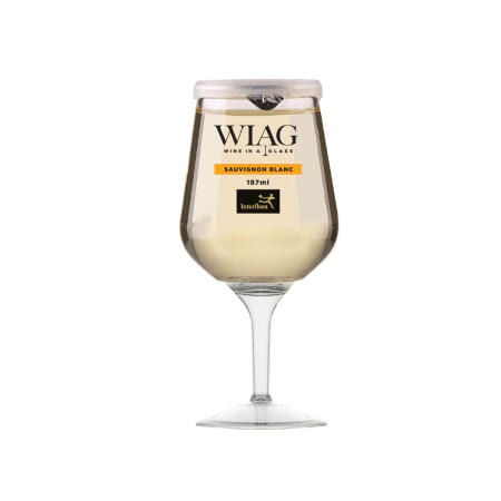 Wine in a glass Sav Blac